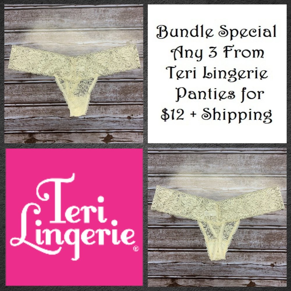 Gorgeous All Over Floral Lace Thong